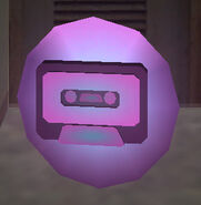 A tape cassette icon in GTA Vice City.