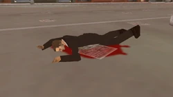 Tanner's corpse.