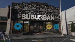Enter the Suburban
