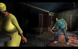 With no hesitation, Tommy accepts the orders, picks the rifle up and goes to kill the Cubans.