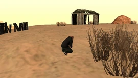 Setting the flare at the mountain's peak.