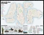 Liberty City Area Street Map.