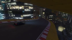 Proceeding down the high-speed section