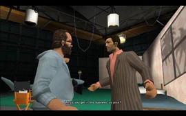 After a short rant about the studio props, Tommy insults Steve and says that he only got into the industry for the women and not for an actually good product.