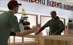 Carl compliments Zero for his refusal to use drugs.