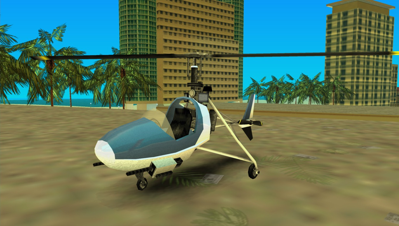 Cheat on Hunter Helicopter for GTA Vice City