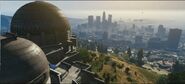 View of Los Santos' skyline from the observatory.