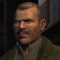 Ray Bulgarin as depicted in GTA IV. He dons a significantly different outfit in this game.