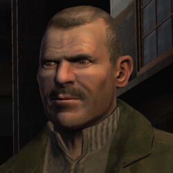Ray Bulgarin as depicted in Grand Theft Auto IV. He dons a significantly different outfit in this game.