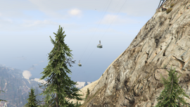 Aerial Tramway-GTAV-Passing Capsiules