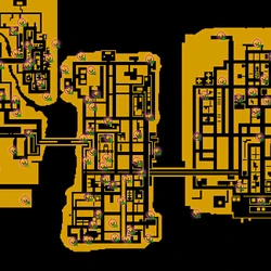 gta advance map poster