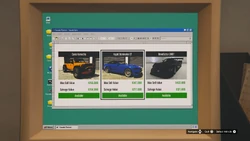 Salvage Yard Robberies vehicles.