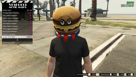 Burger Shot Mask (Female Mask}