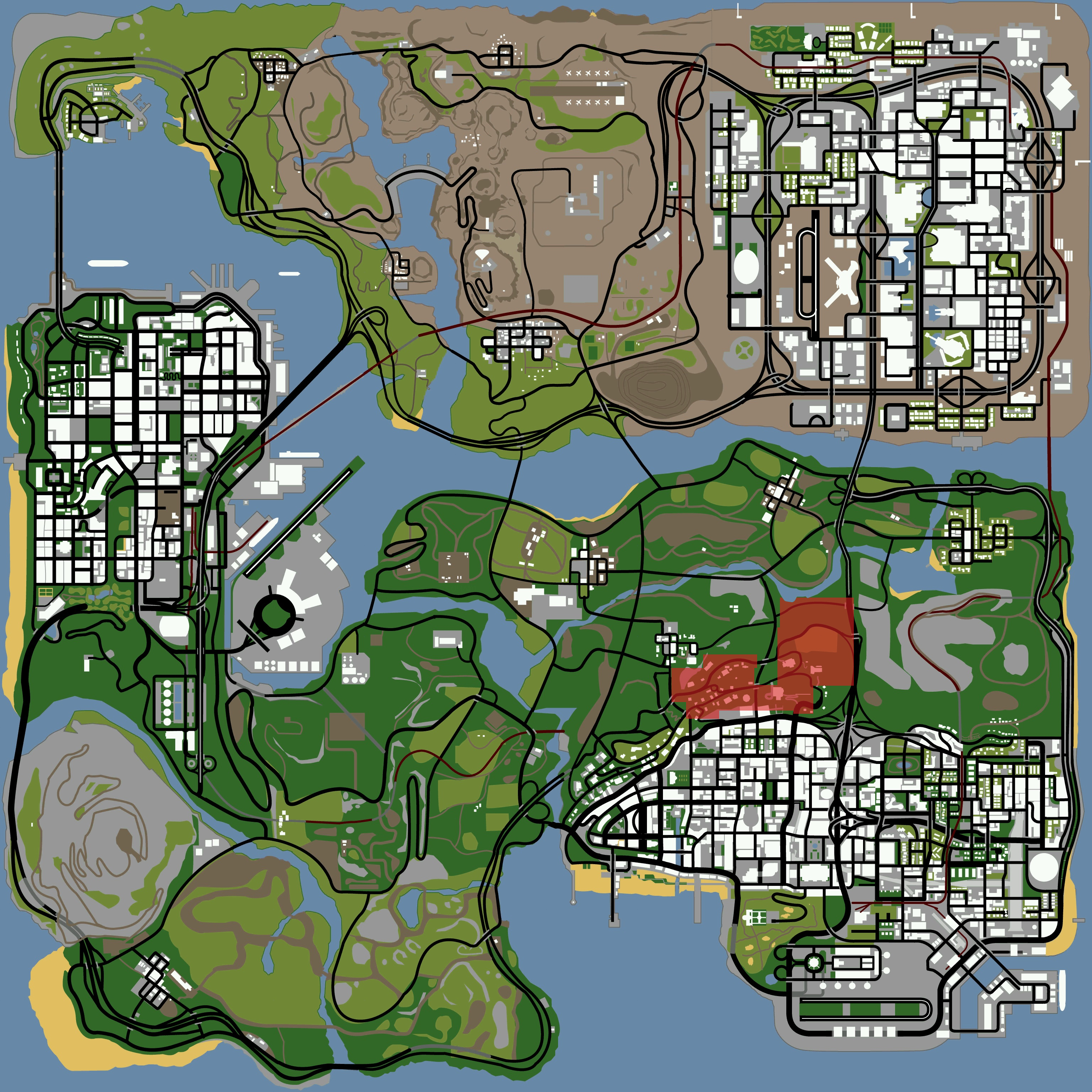 Mulholland - Grand Theft Wiki, the GTA wiki