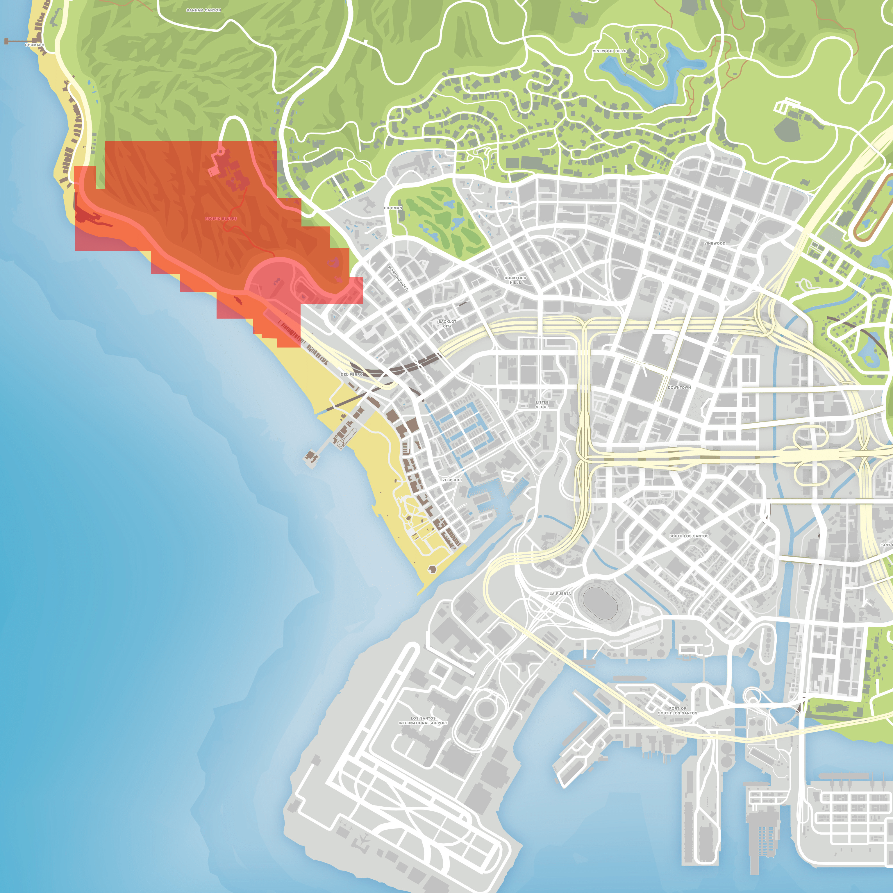 Pacific Bluffs Gta Wiki Fandom