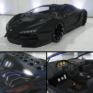 The Zentorno on Legendary Motorsport in the enhanced version of GTA V.