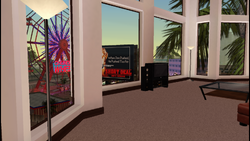 A view from the suite, towards south.