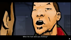 Huang confronts Xin.