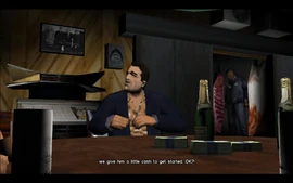 Sonny plans to give Tommy some cash to start working.