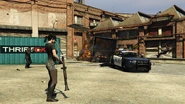 Destroying the evidence.