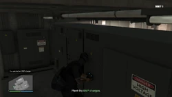 Planted an EMP charge