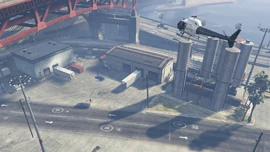 The cops are raiding the Counterfeit Cash Factory.