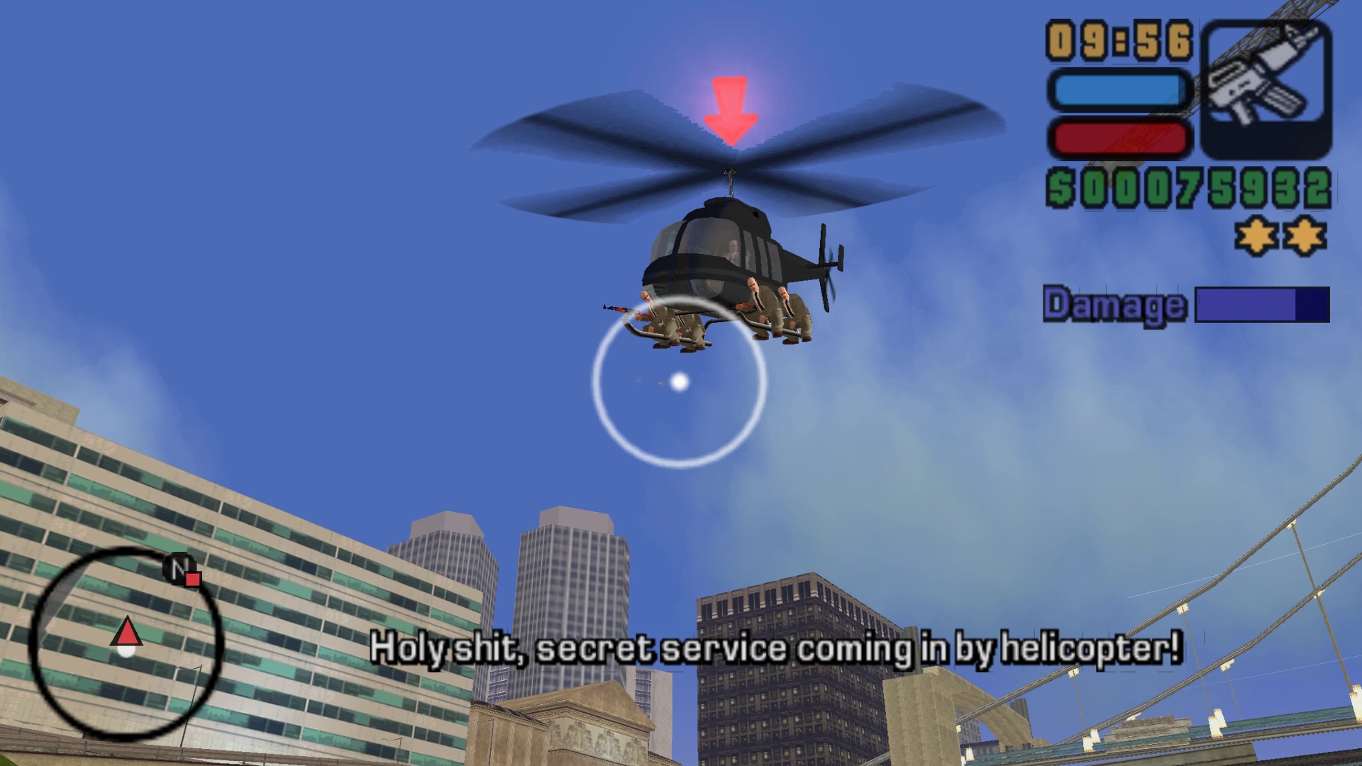 How to catch a Helicopter in GTA Liberty City Stories 