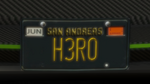 Custom Plate GTAO H3R0