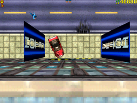 Delivering the car to the garage.