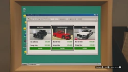 Salvage Yard Robberies vehicles.