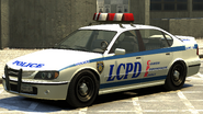 LCPD Police Patrol (GTA IV) (Rear quarter view).