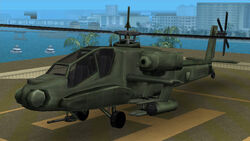 Cheat on Hunter Helicopter for GTA Vice City