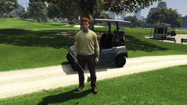 Todd at the Los Santos Golf Club.