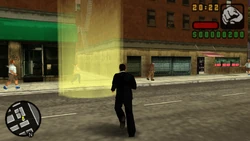 Toni goes to the alley where he dropped the Leone dealer earlier.