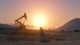 An oil field in the Grand Senora Desert.