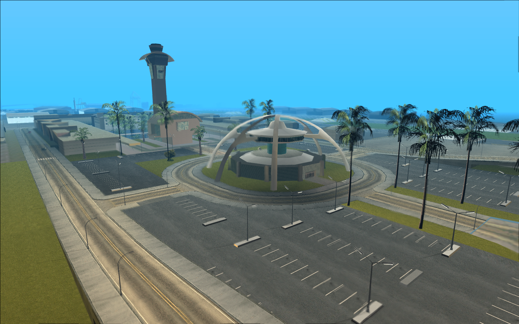 localização do aeroporto de Los Santos no GTA 5 