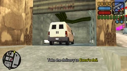 Take the delivery to Casa's deli.