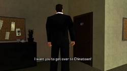 Vincenzo yells at Toni to go back to Chinatown and whack those Sindacco dealers.