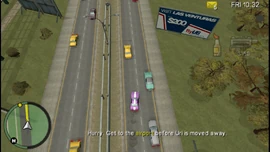 Heading to the airport.