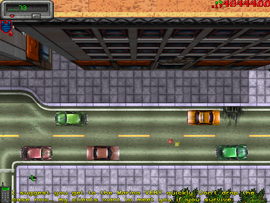 Bryson tells the protagonist not to drop the case and gives them 80 seconds to get to a payphone in South Marina.