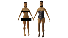 crogrl1 and crogrl2 renders. The latter is used during Key to Her Heart.