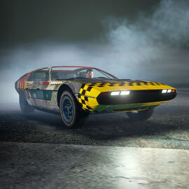 With the special "War Camo" livery from the GTA+ June 2022 event.