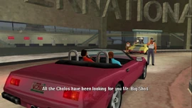 "All the Cholos have been looking for you Mr. Big-Shot."