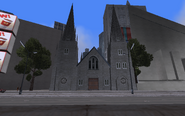 West side of the cathedral in GTA III.