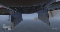 Opening the bomb bay doors and performing the drop.