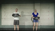 Protagonists-GTAO-Height Chart.png (1.67 MB) The character swap screen in the enhanced version, simulating a police ID line-up, showing their height when barefoot.