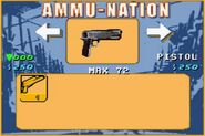 Browsing weapons and equipment at an Ammu-Nation.