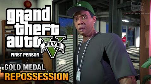 GTA 5 - Mission 2 - Repossession First Person Gold Medal Guide - PS4