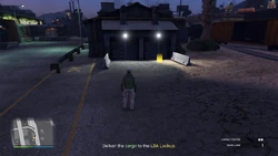 Deliver the cargo to the LSA Lockup.