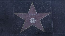 The Craze's star on the Vinewood Walk of Fame.